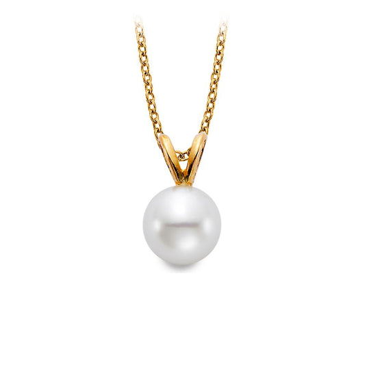 Mastoloni 6.5-7mm Akoya Pearl Pendant Necklace