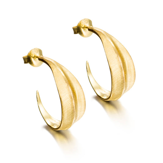 Jorge Revilla Forest Collection Gold-Tone Hoop Earrings