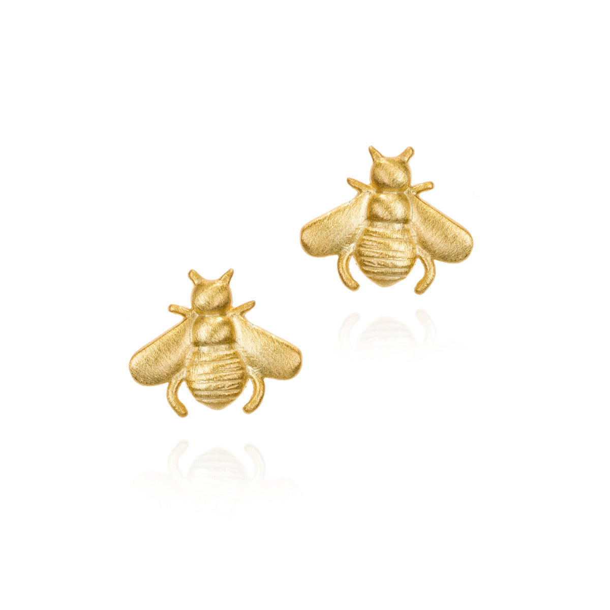 Jorge Revilla Gold-Tone Bee Stud Earrings