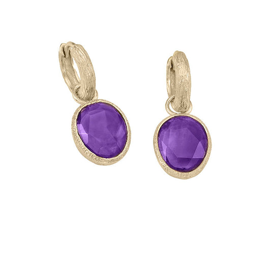 Jorge Revilla Shade Collection Amethyst Drop Earrings