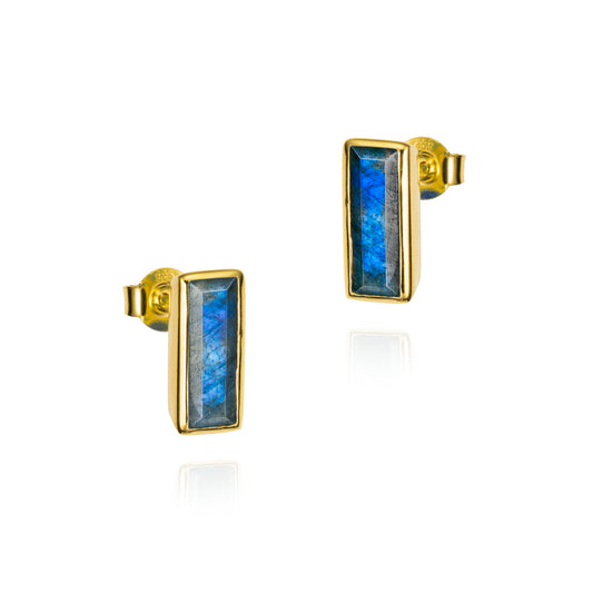 Jorge Revilla Empire Collection Labradorite Stud Earrings