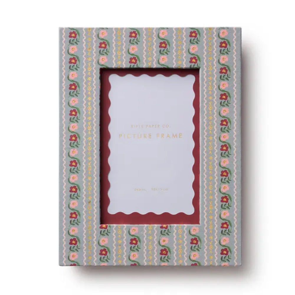 Rifle Paper Delphine Paper Wrapped Picture Frame