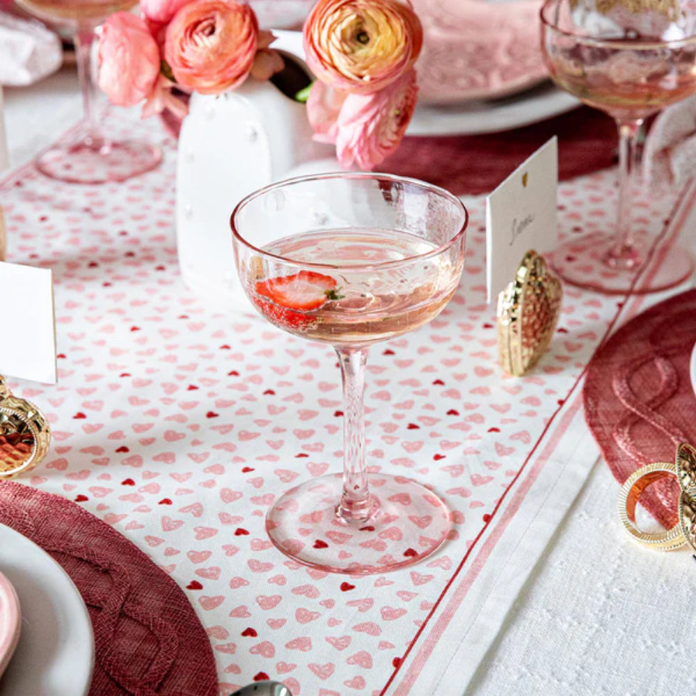 Juliska Puro Cocktail Coupe Set of Two - Blush