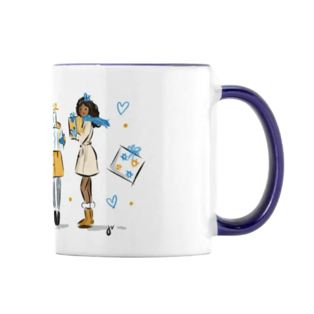 Hanukkah Girls 11oz Ceramic Mug