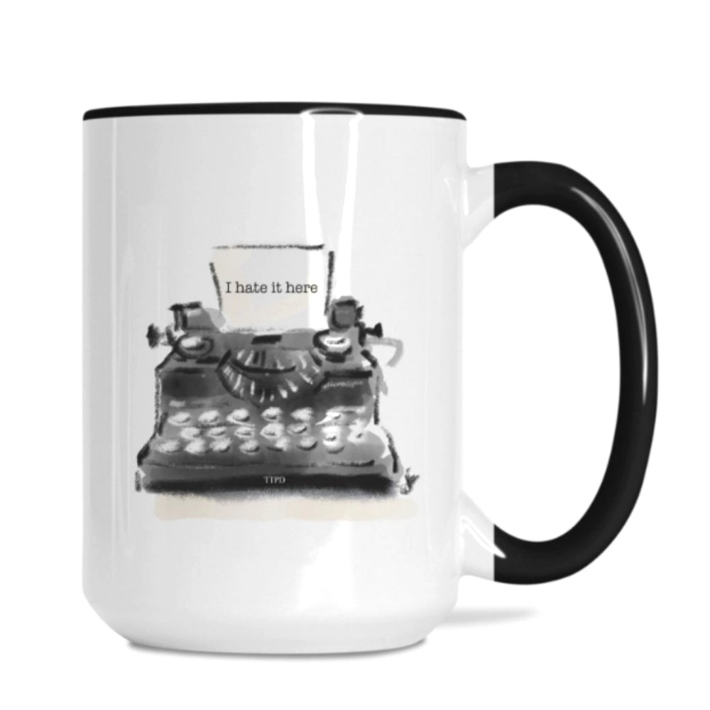 Taylor Swift Tortured Poets Department I Hate It Here Mug