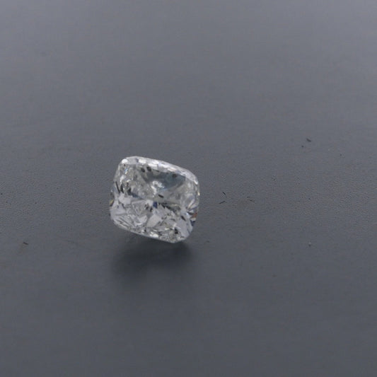 Estate Square Cushion 1.30ct ISI1 Diamond with GIA Certification