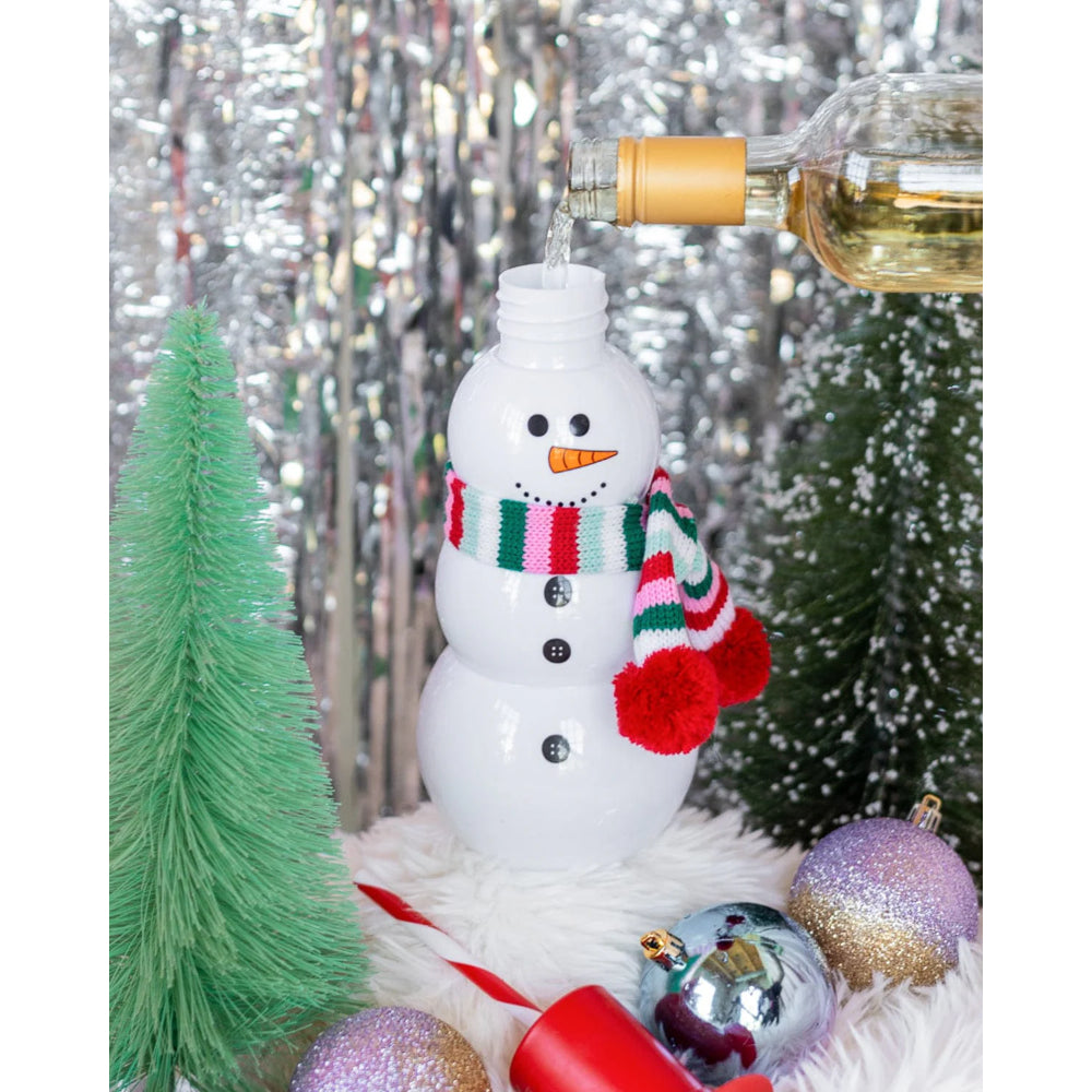 Packed Party Snowman Sipper Novelty Cup with Customizable Accessories