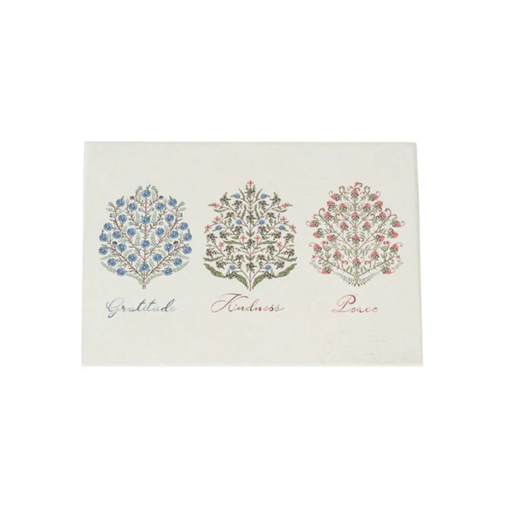 Juliska Villa Seville Note Card Assorted Set of 6- Chambray