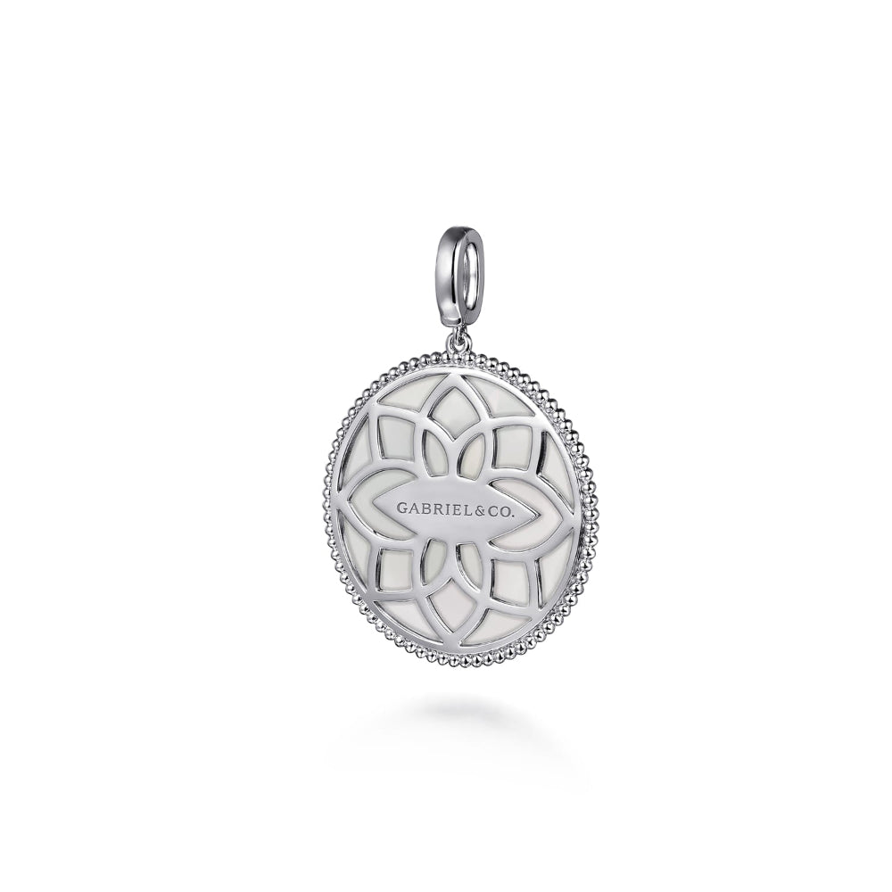 Back of medallion 
