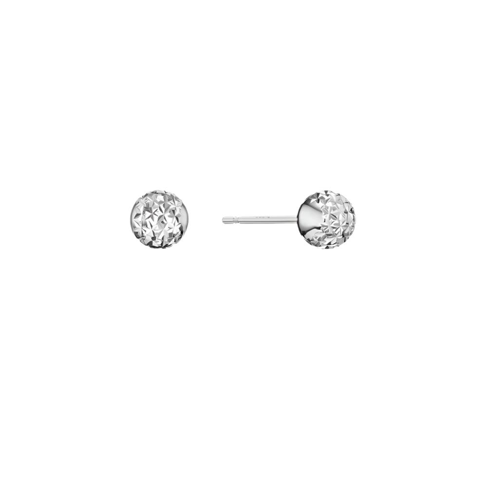 Platinum Born Lunar Stud Earrings