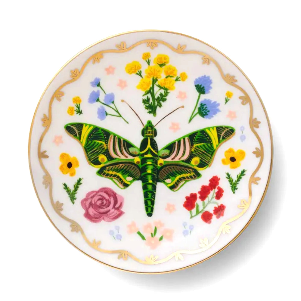 Rifle Paper Curio Porcelain Ring Dish