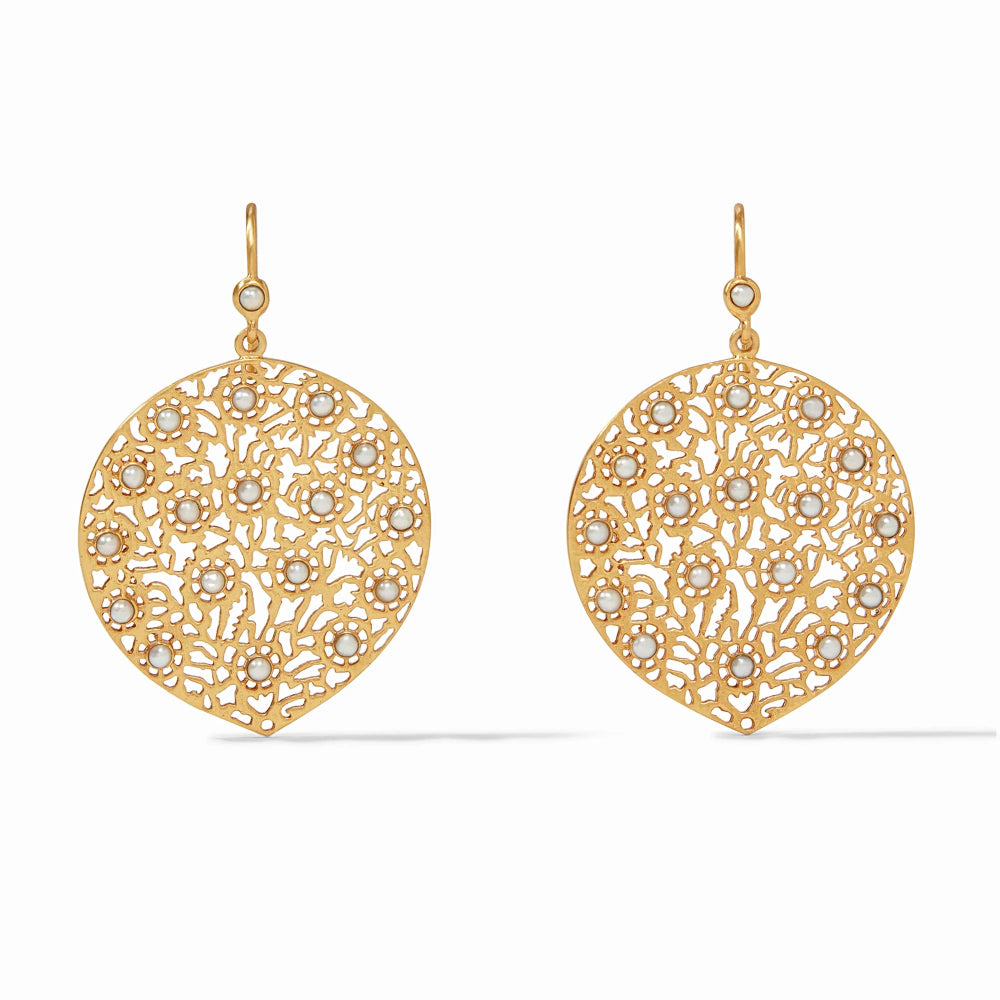 Julie Vos Peacock Earrings