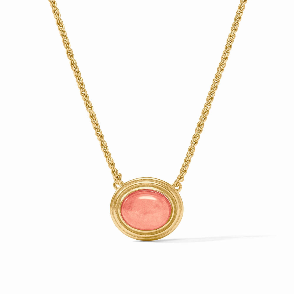 Julie Vos Portofino Solitaire Necklace