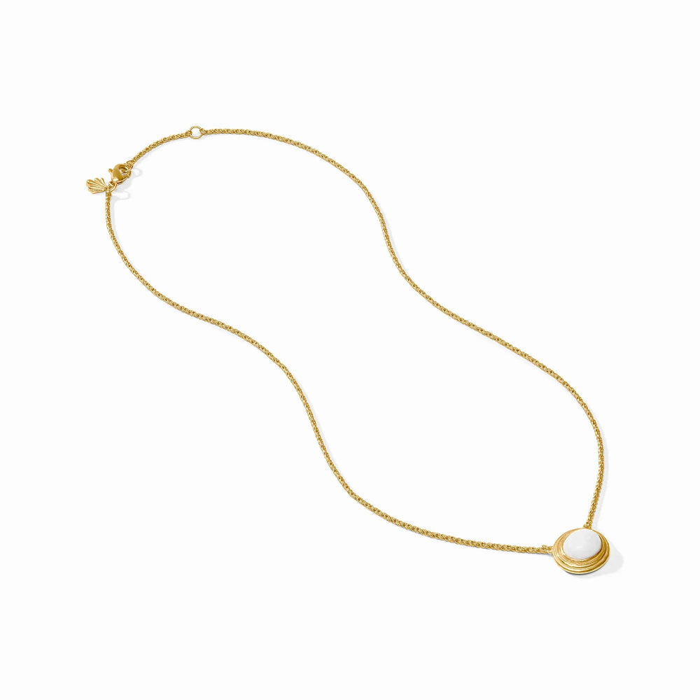 Julie Vos Portofino Solitaire Necklace
