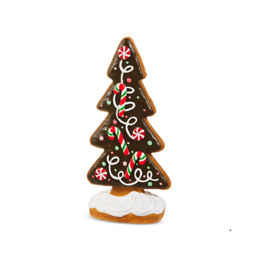 Raz Imports 14" Chocolate Frosted Gingerbread Tree