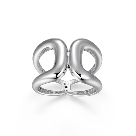 Elle Sterling Silver Citadel Collection Ring
