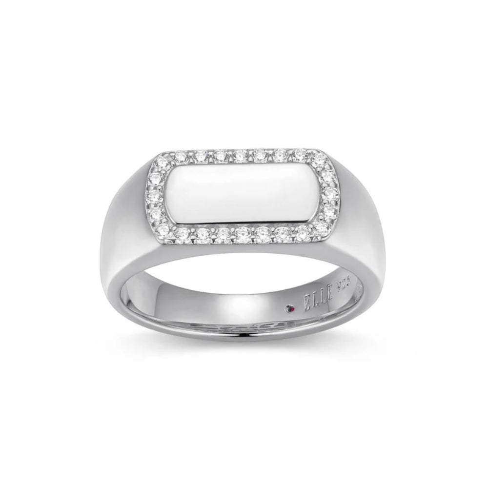 Elle Allure 2.0 Collection White CZ Ring