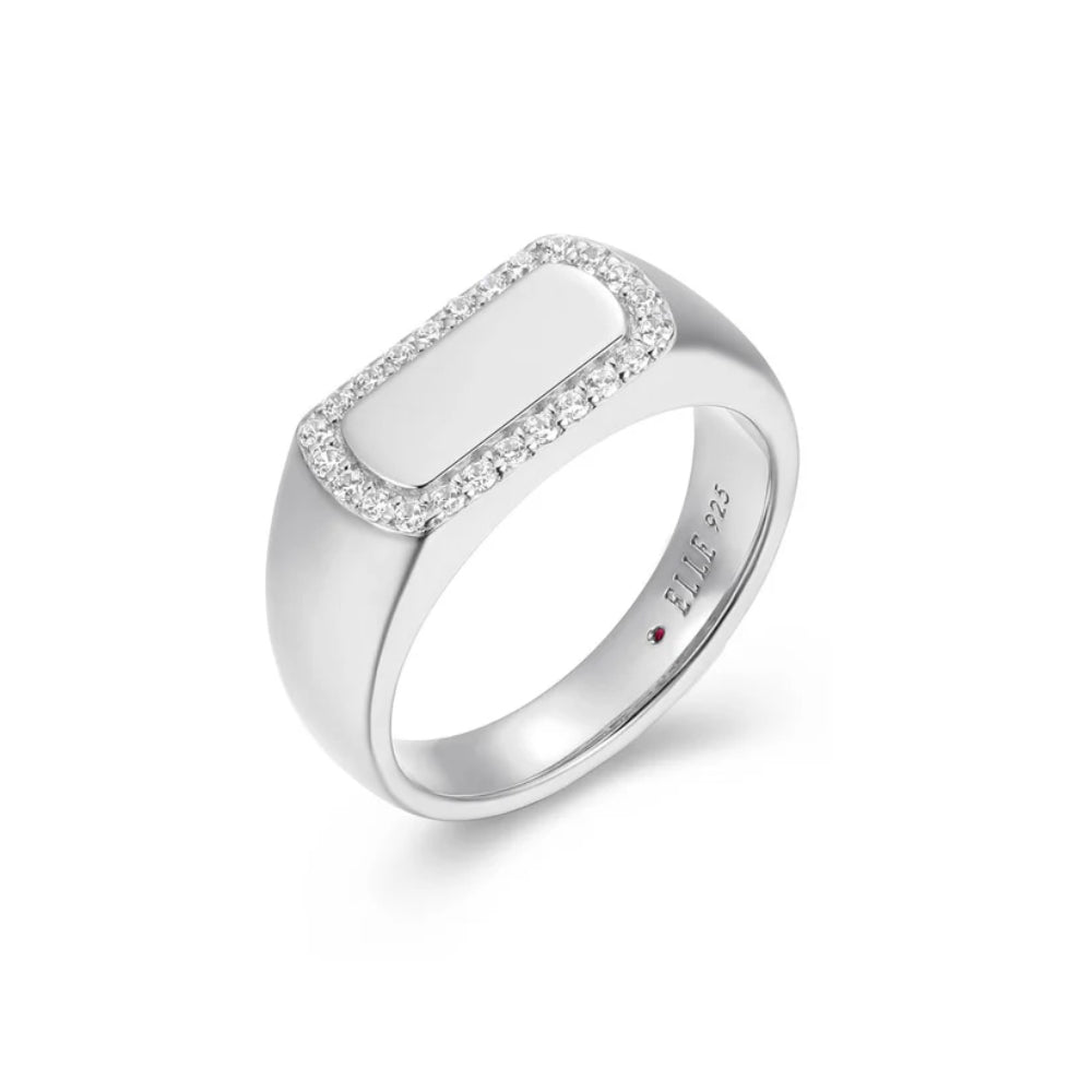 Elle Allure 2.0 Collection White CZ Ring