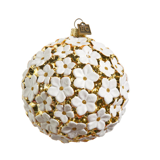 Raz Imports 4" Blossom Ball Ornament