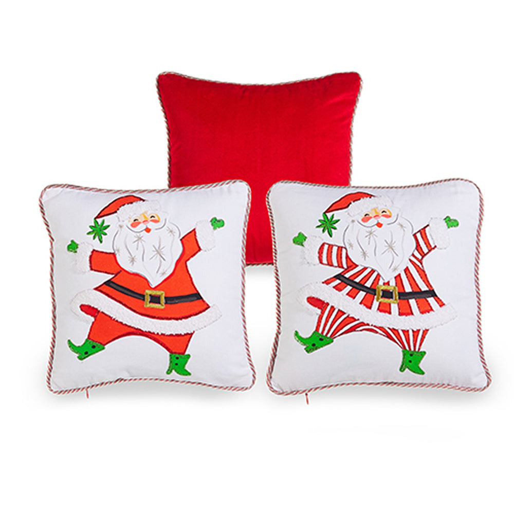 Raz Imports 12" Dancing Santa Pillow