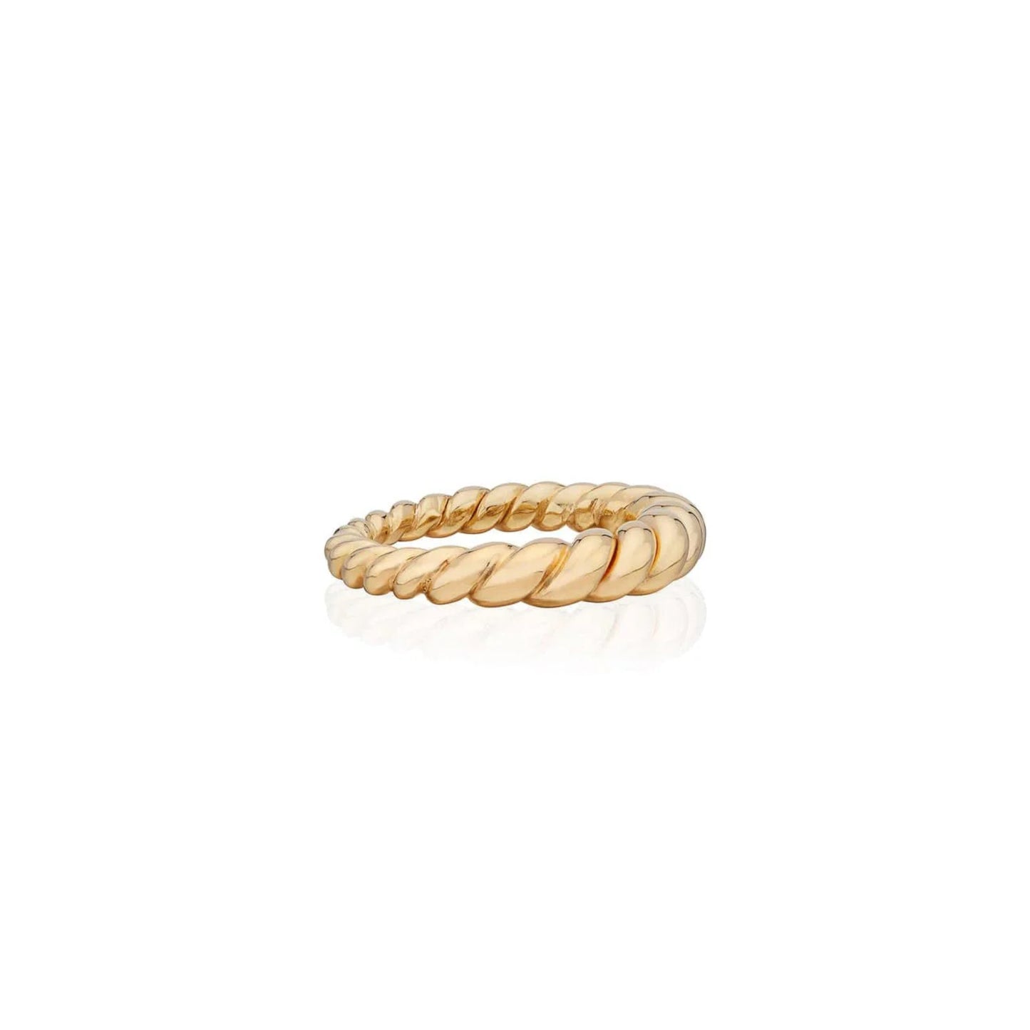 Anna Beck Gold Plated Sterling Silver Tapered Twisted Ring
