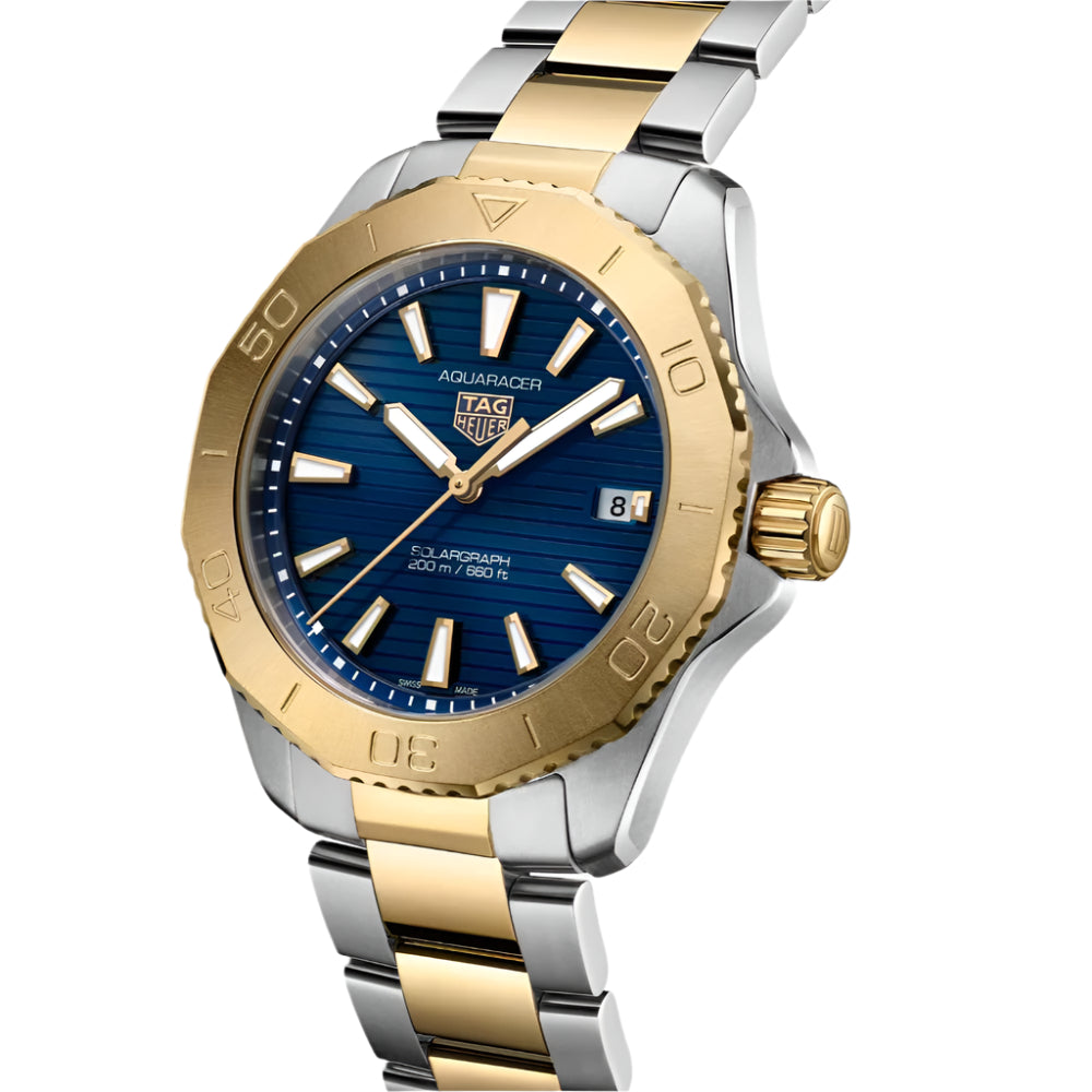 Tag Heuer Aquaracer Professional 200 Two-Tone Solargraph