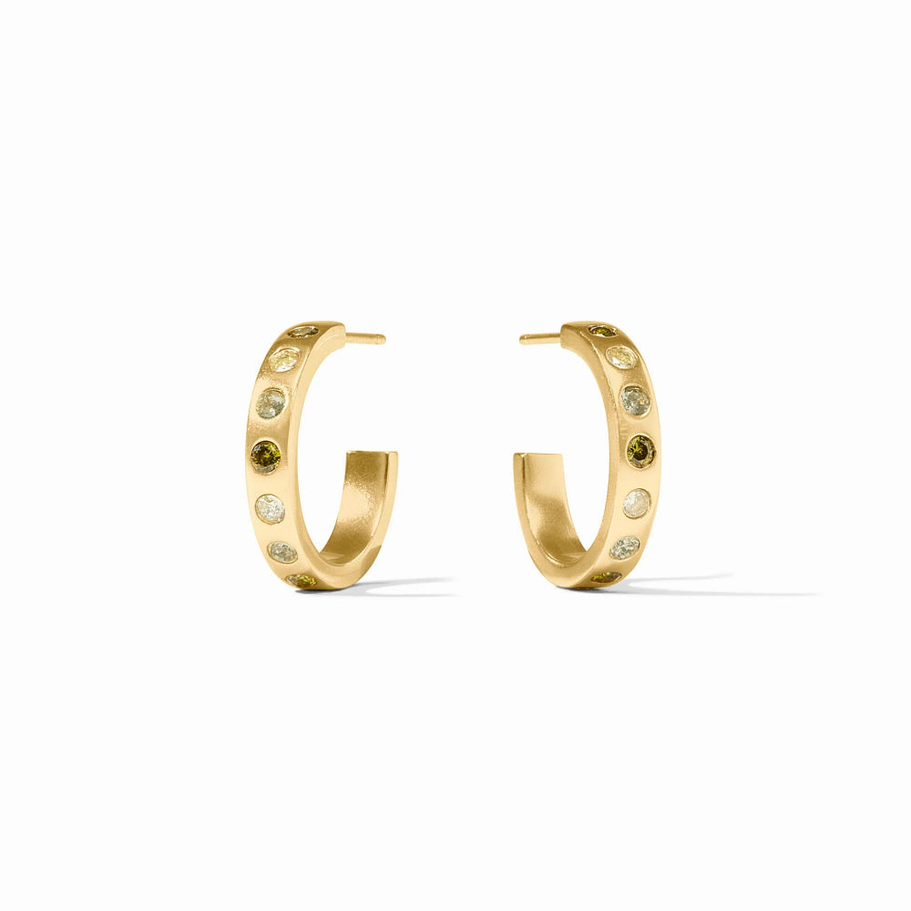 Julie Vos Rainbow Hoop Earrings