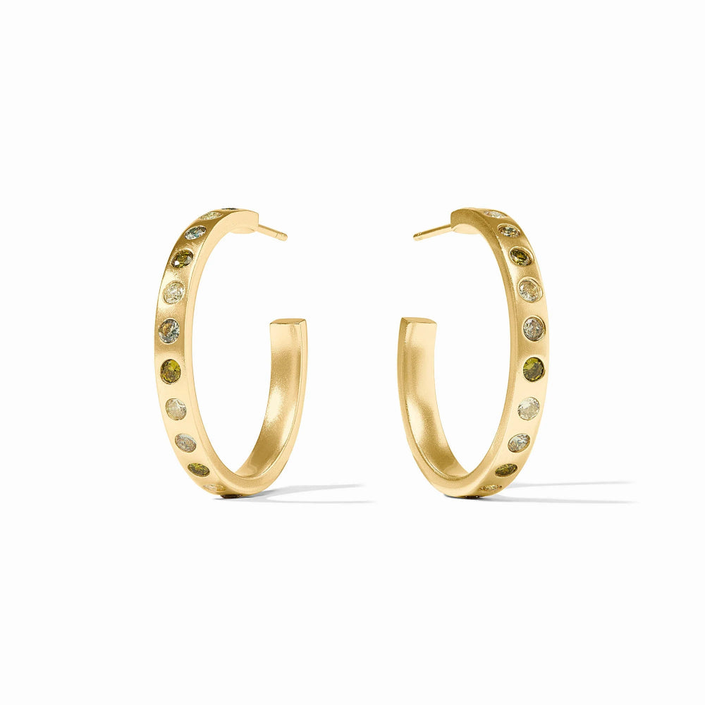 Julie Vos Rainbow Hoop Earrings