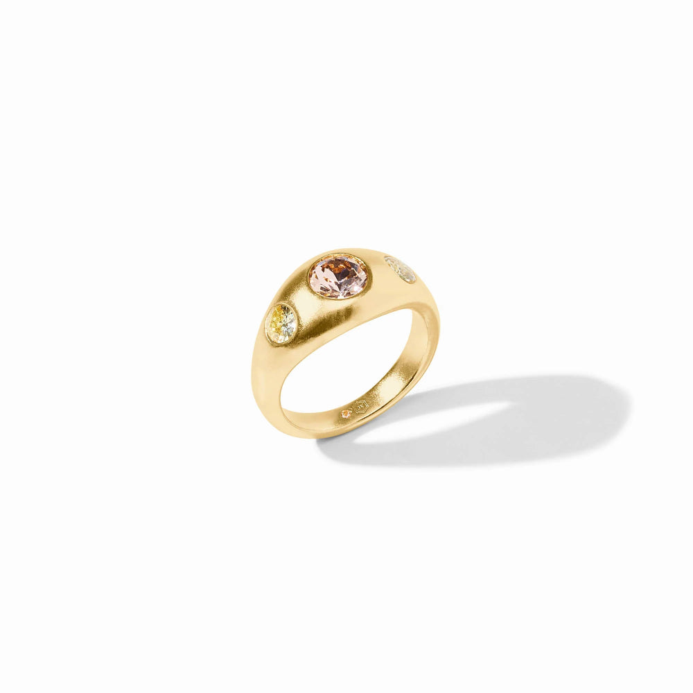 Julie Vos Rainbow Signet Ring