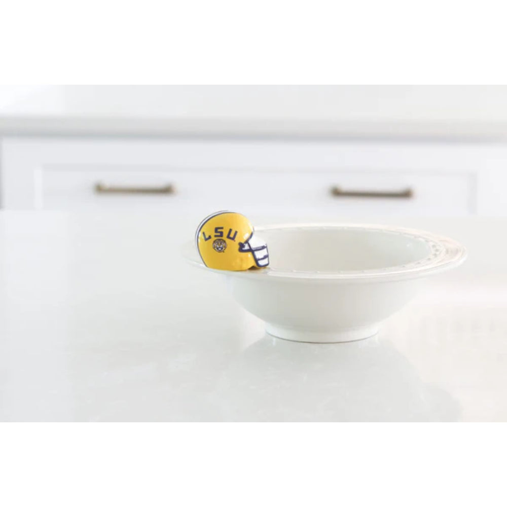 Nora Fleming LSU Helmet Mini