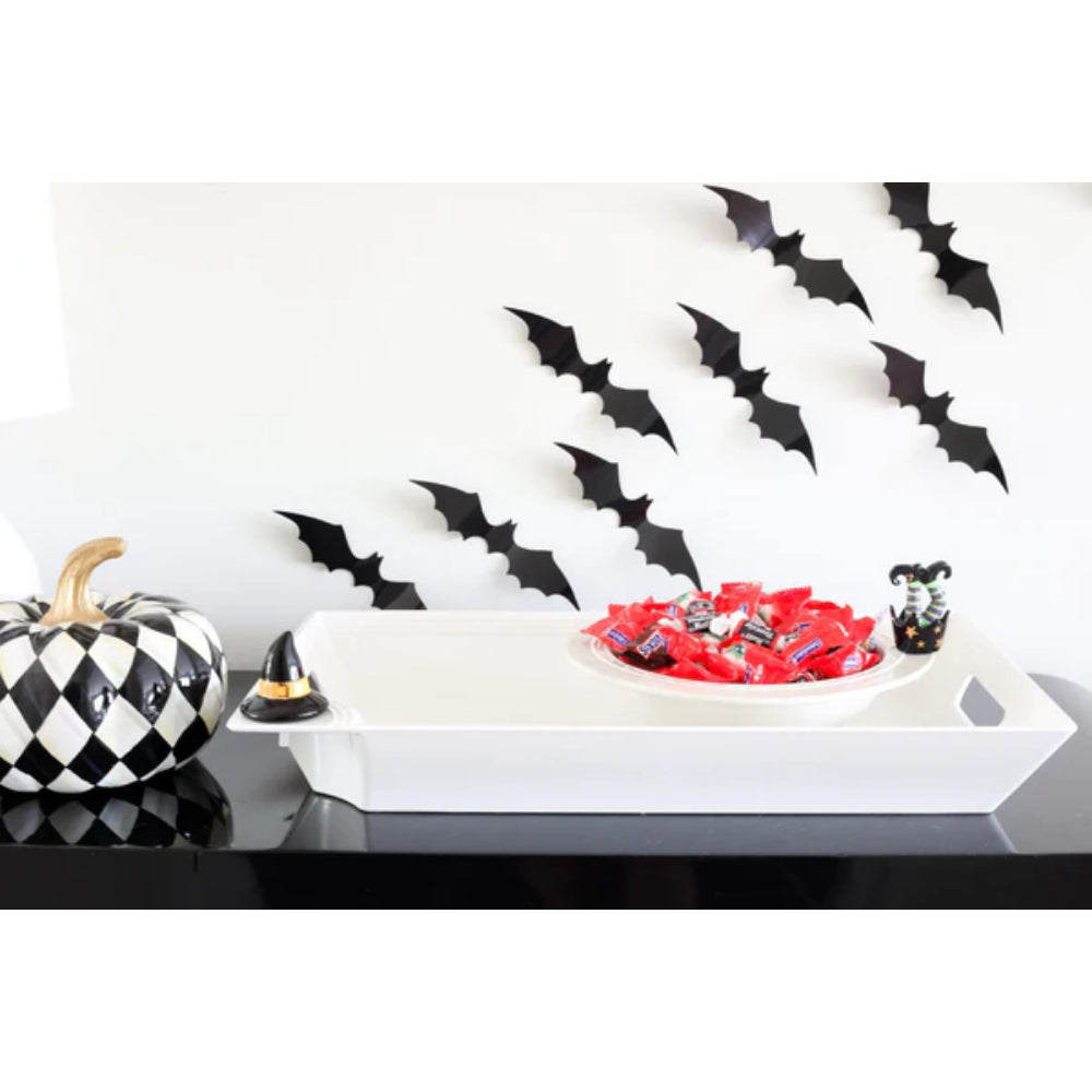 Nora Fleming Rectangular Tray - Pinstripes