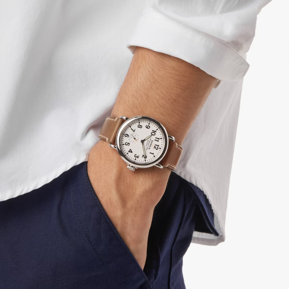 Shinola The Runwell 41mm Engravable Corporate Watch