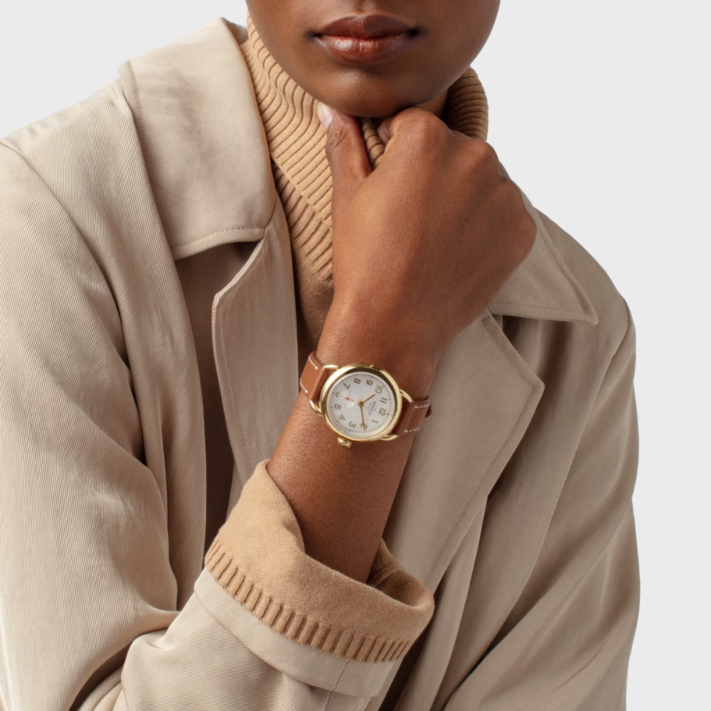 Shinola Ladies Runabout 36mm Gold Tone – Smyth Jewelers