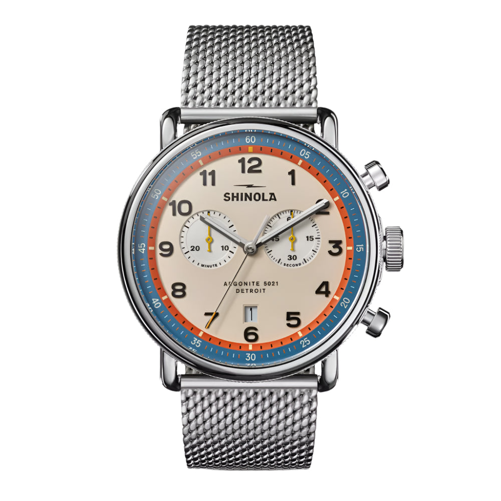 Shinola The Canfield 43mm Chrono Model C56 Watch
