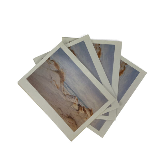 Sand Dune Water Color Blank Greeting Cards Assorted (Set of 4)