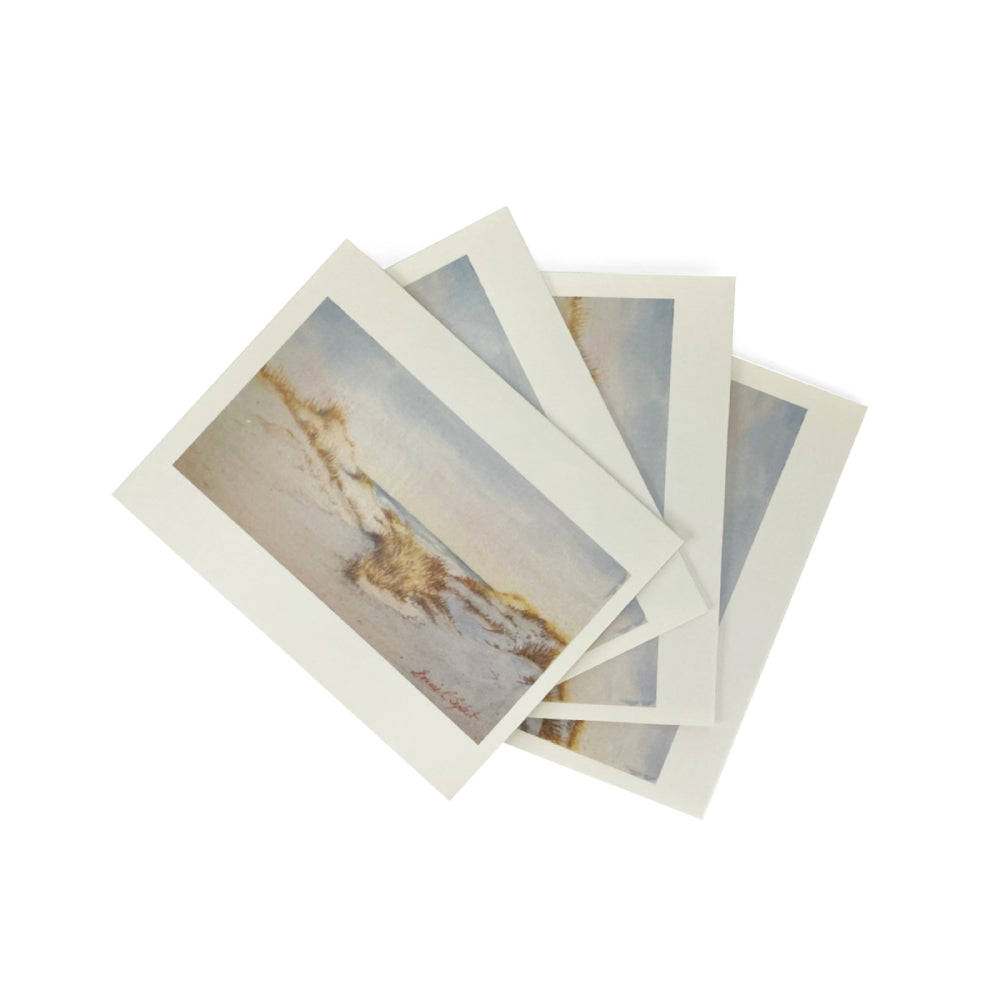 Sand Dune Water Color Blank Greeting Cards Assorted (Set of 4)