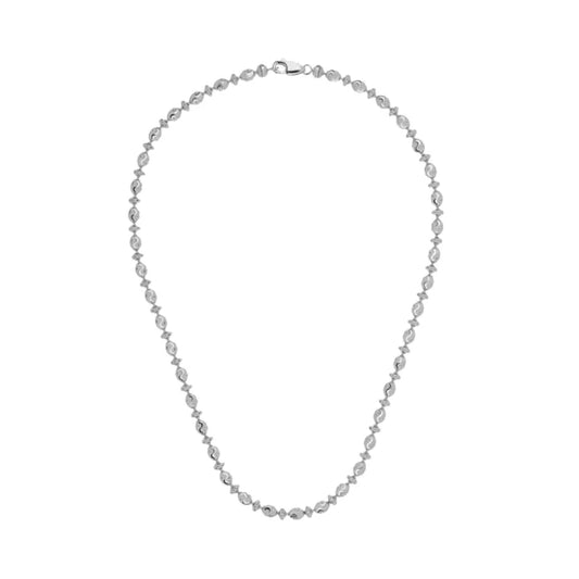 Desmos Sterling Silver Saturno Necklace