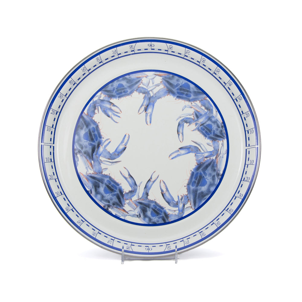 Golden Rabbit Blue Crab Medium Tray