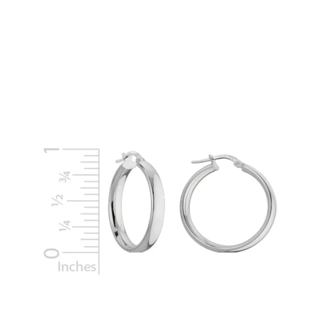 Sterling Silver Hoop Earrings