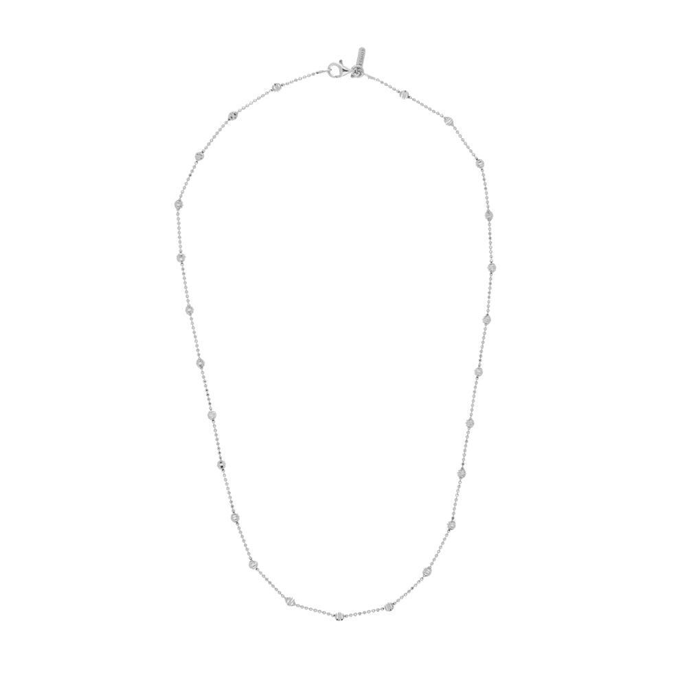 Desmos "Shine" Sterling Silver Diamond-Cut Necklace 16"