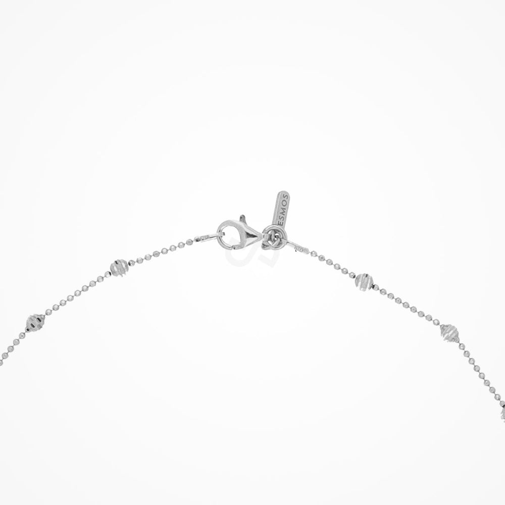 Desmos "Shine" Sterling Silver Diamond-Cut Necklace 16"