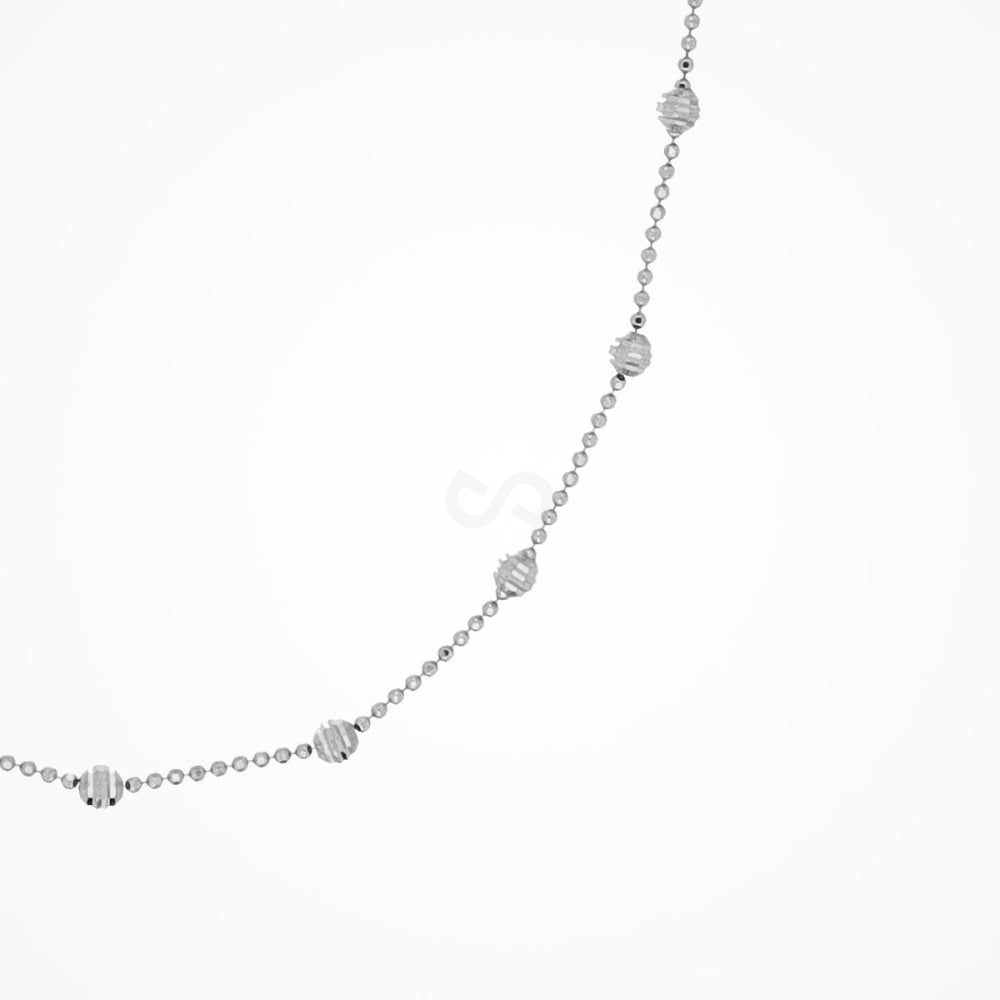 Desmos "Shine" Sterling Silver Diamond-Cut Necklace 16"