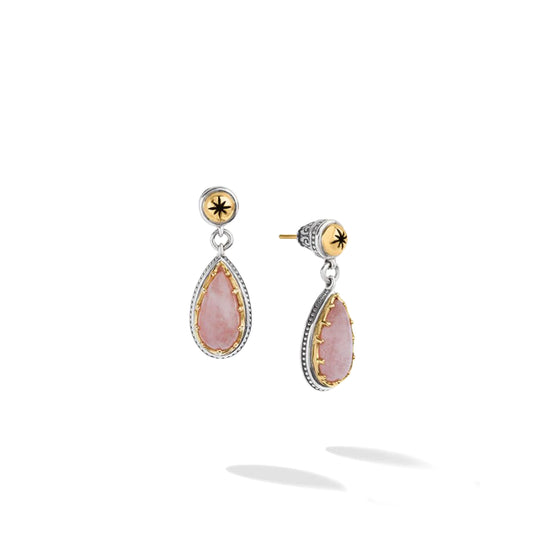 Konstantino Astria Morganite Doublet Earrings