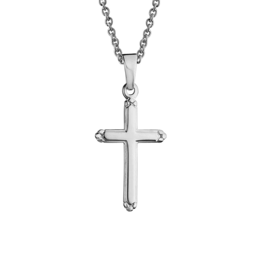 Sterling Silver Cross Pendant Necklace