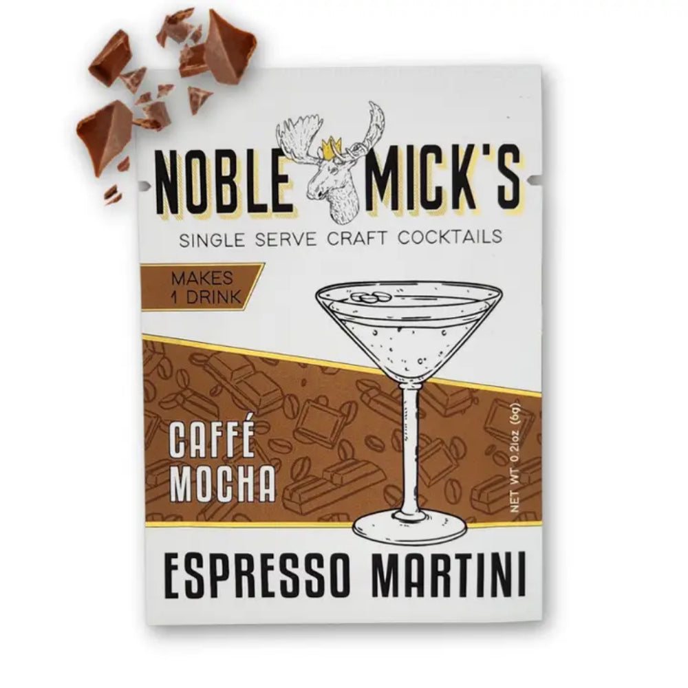 Noble Mick's Caffe Mocha Espresso Martini Single Serve Craft Cocktail
