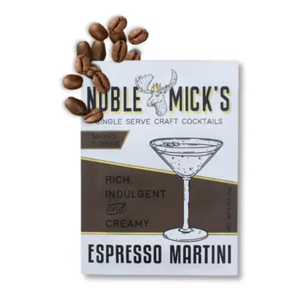 Noble Mick's Espresso Martini Single Serve Craft Cocktail