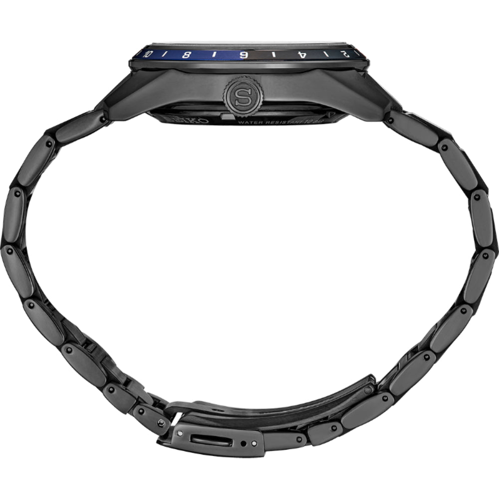 Seiko Presage Zero Halliburton Black GMT Limited Edition Automatic