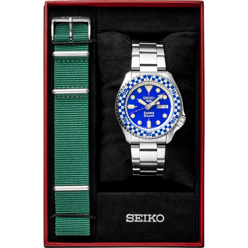 Seiko 5 Sport Rowing Blazers Limited Edition Automatic Watch