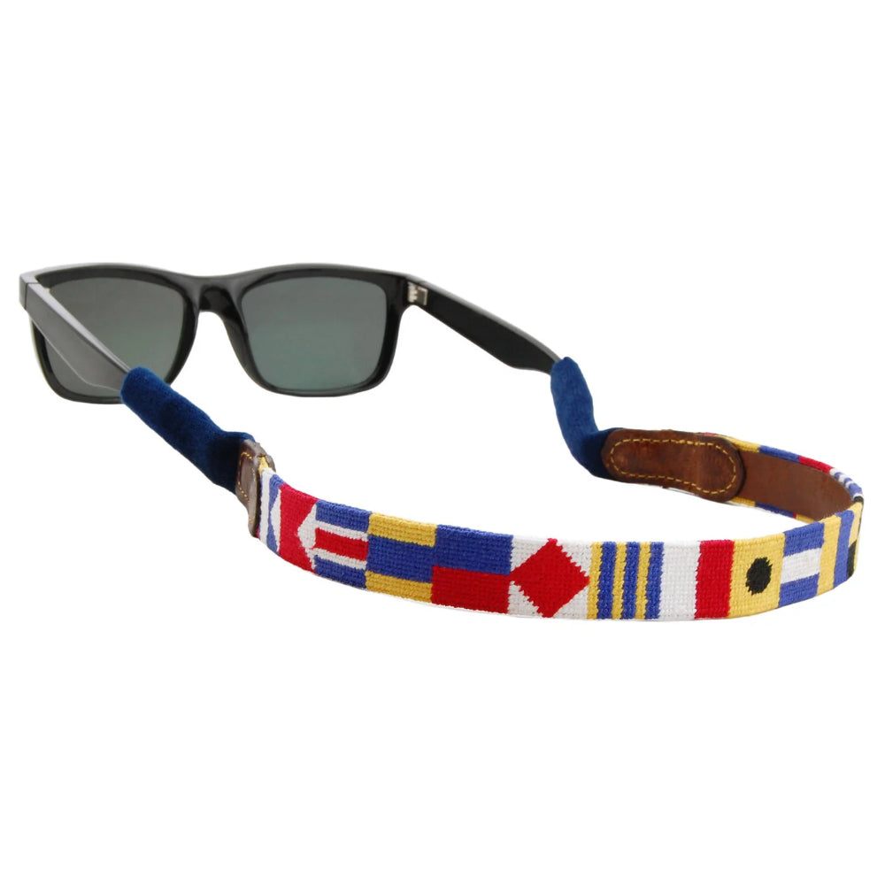 Smathers and Branson Nautical Alphabet Sunglass Strap