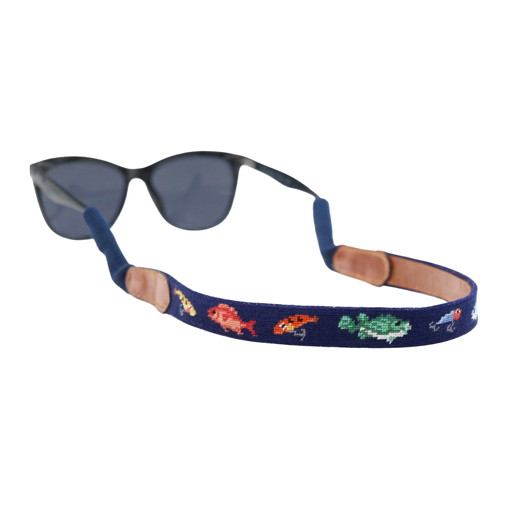 Smathers & Branson Fish and Tackle Sunglass Strap (Dark Navy)